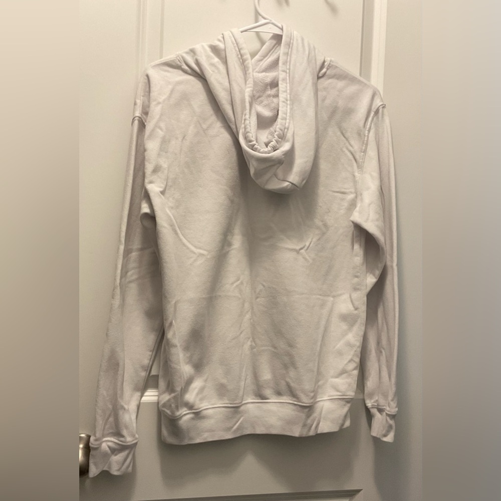 Peanuts White Cotton Blend Hoodie - Picture 3 of 4